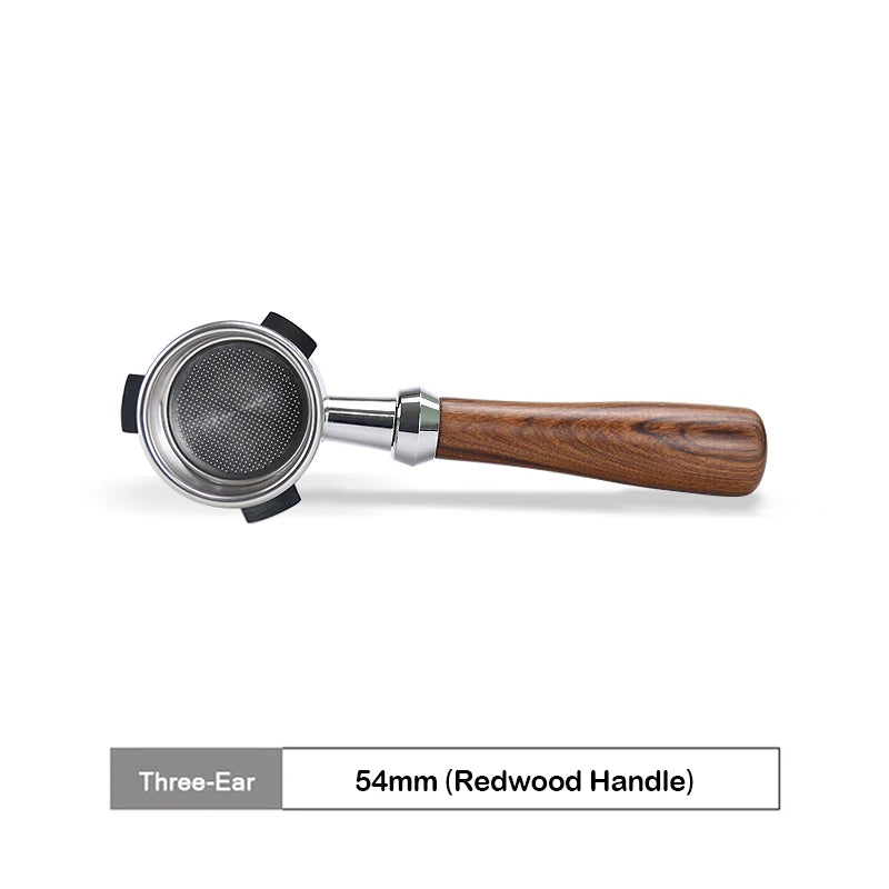 54mm Bottomless (Naked) Portafilter – Compatible with Breville/Sage machines