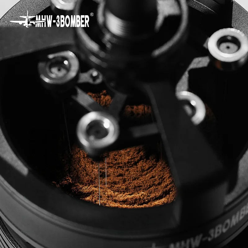 MHW-3BOMBER Cyclone WDT Tool | Adjustable Espresso Distribution Tool (51/53mm)