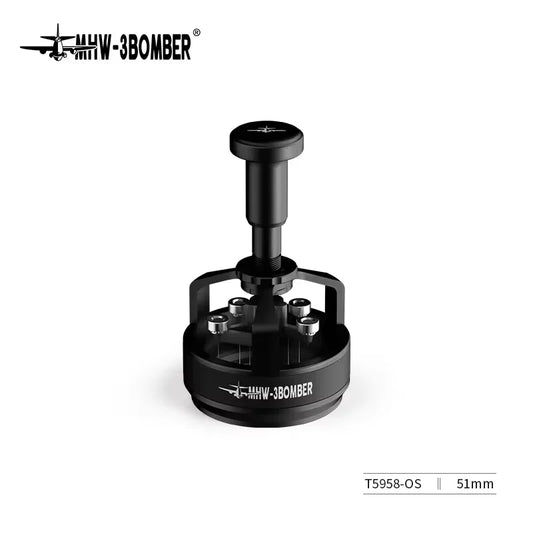 MHW-3BOMBER Cyclone WDT Tool | Adjustable Espresso Distribution Tool (51/53mm)