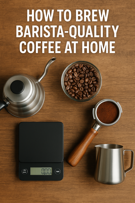 How to Brew Barista-Quality Coffee at Home: A Complete Beginner’s Guide