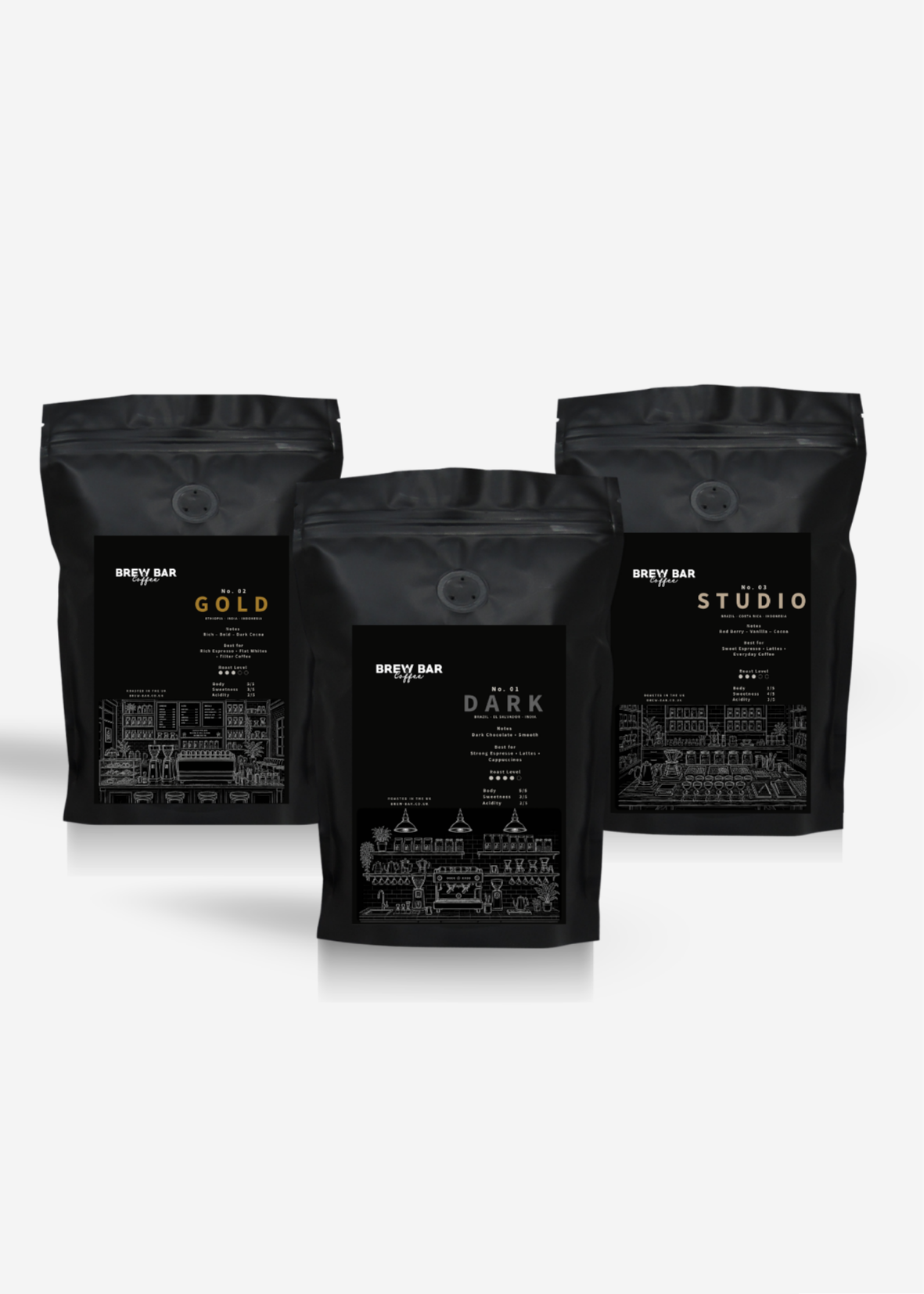 Coffee Variety Pack - 3 Blend Taster Collection