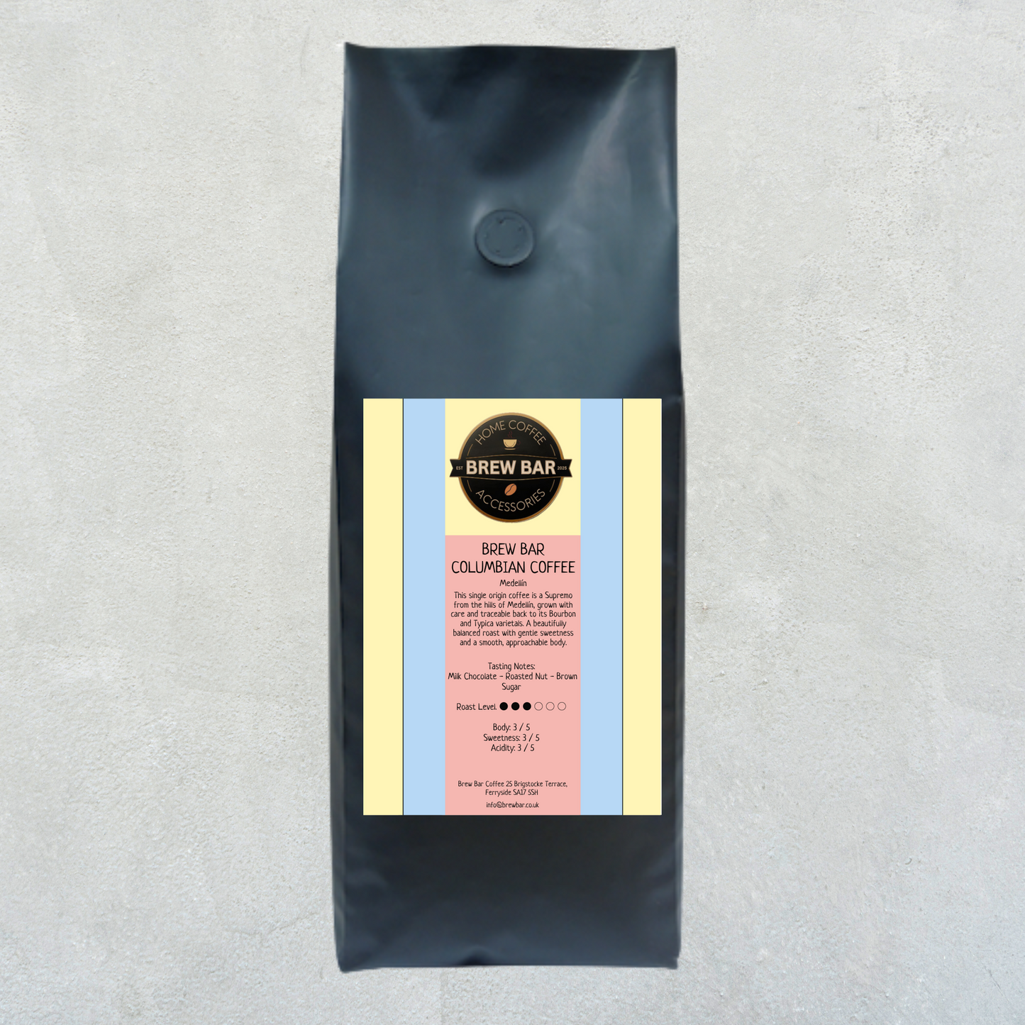 Brew Bar Columbian Coffee 1kg