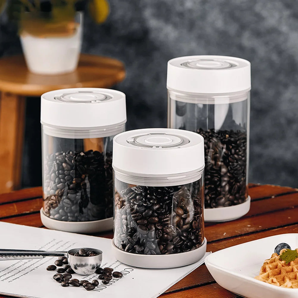Smart Vacuum Glass Jar – Freshness at the Push of a Button