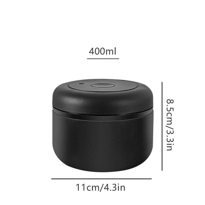 Vacuum Coffee Bean Storage Jar