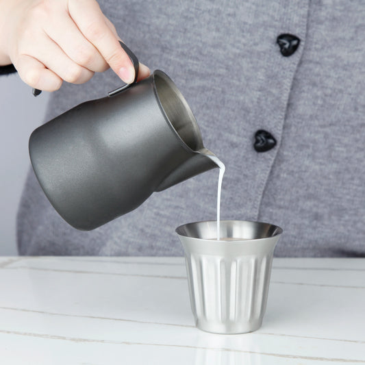 Stainless Steel Espresso Cups (Set of 2)