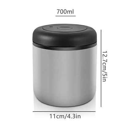 Vacuum Coffee Bean Storage Jar