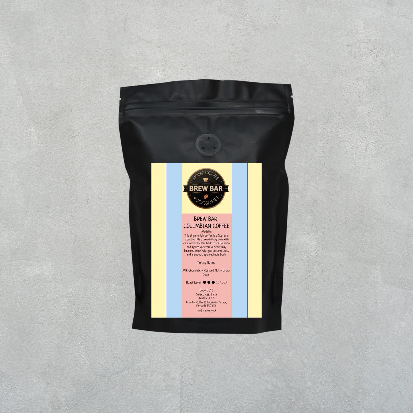 Brew Bar Columbian Columbian Coffee 250g