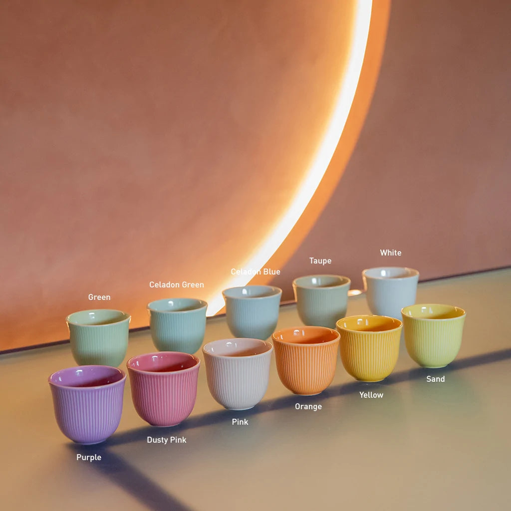 Loveramics Brewers 250ml Embossed Cappuccino Tasting Cup / Drip Coffee Tasting Cup (Cobalt)